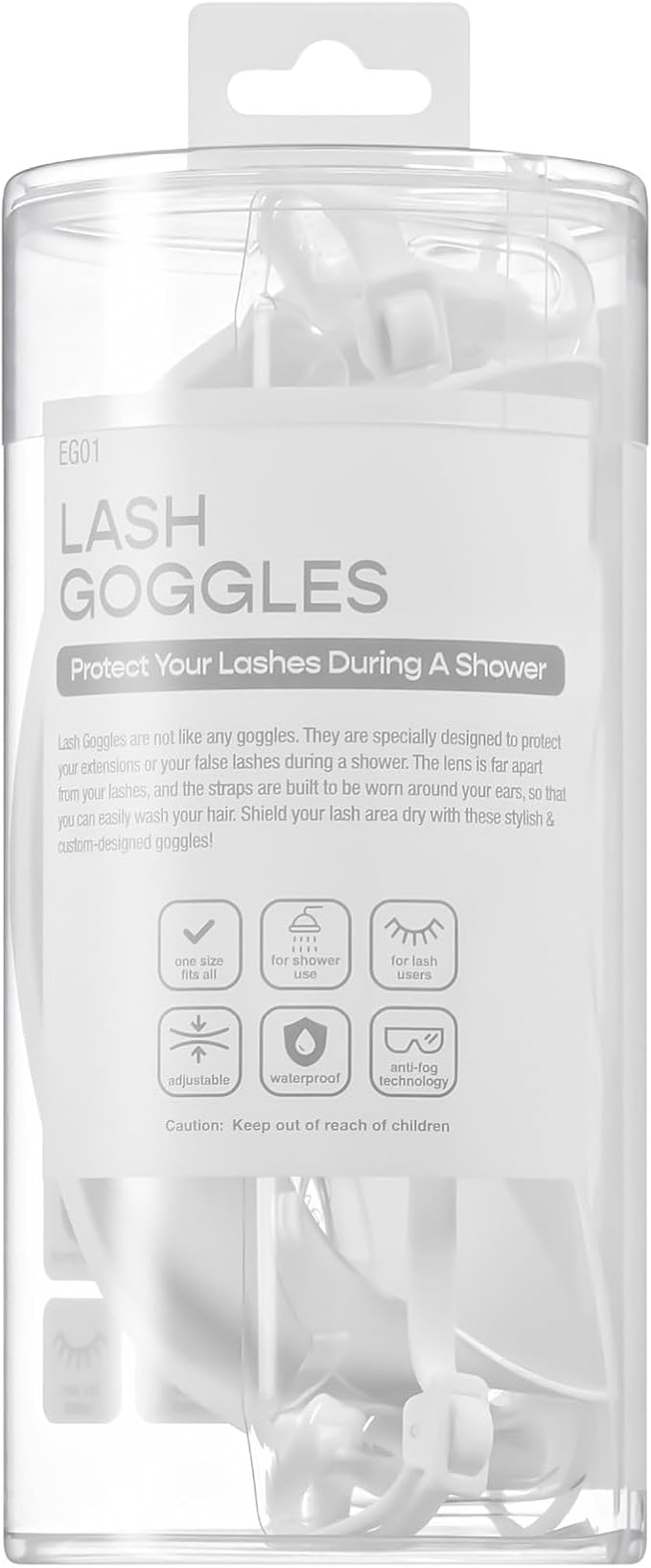 Eyelash Water Protecting Googles