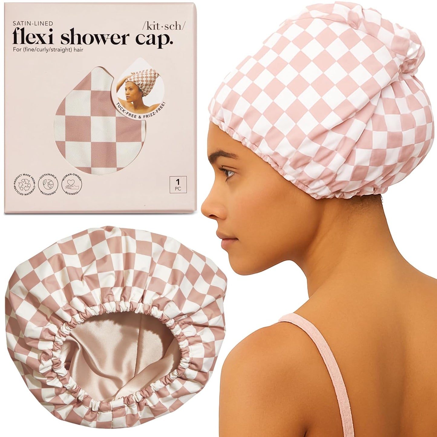 Luxury Waterproof Shower Cap
