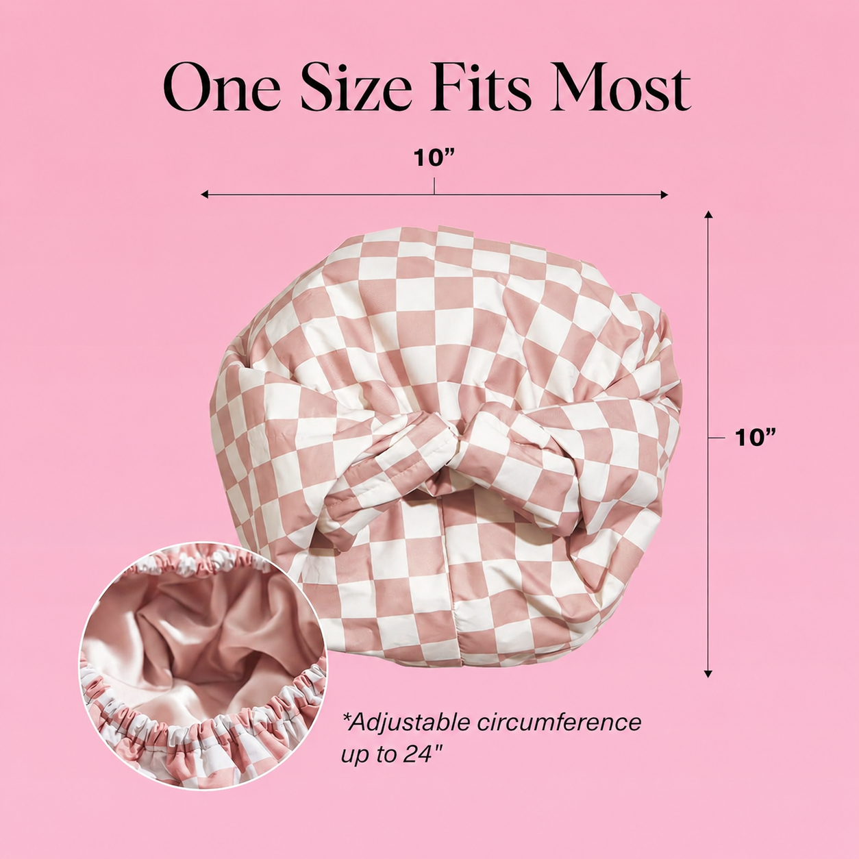 Flexi Lush™ Waterproof Shower Cap